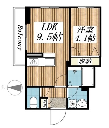 パークアヴェニューの物件間取画像